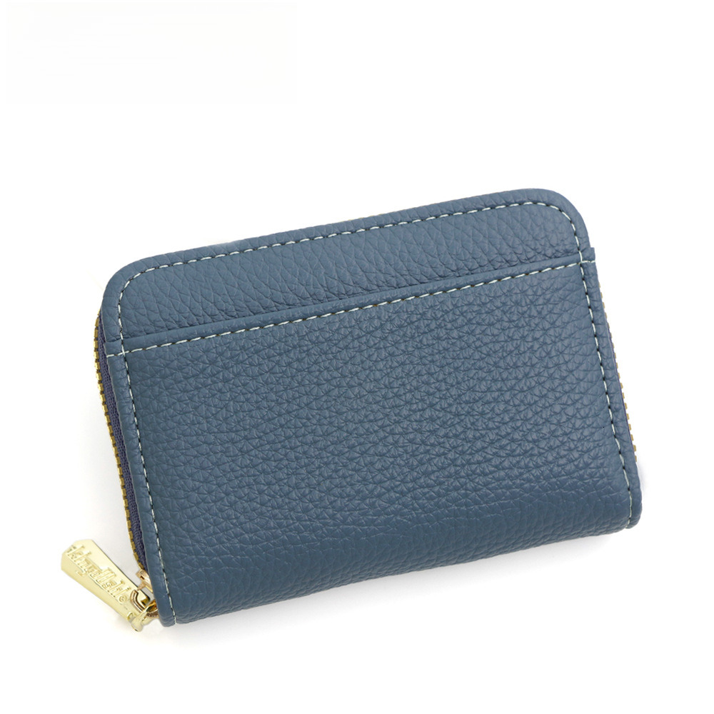 Designer Wallet Hot Selling Lychee Patterned Women S Coin Purse Large Capacity Bag Card Holder Organ Bag Luxury Wallet Key Pouch