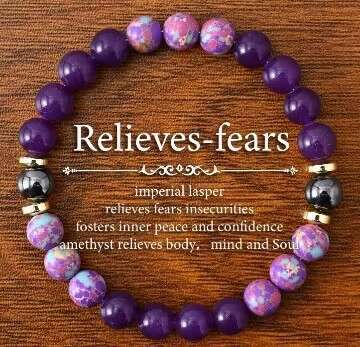 Temu natural powder crystal chalcopyrite emperor stone golden accessories amethyst bead bracelet