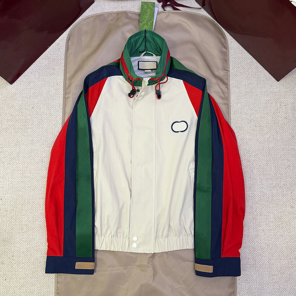 High quality designer men's clothing men's jacket men's jacket nylon contrasting splicing jacket jacket