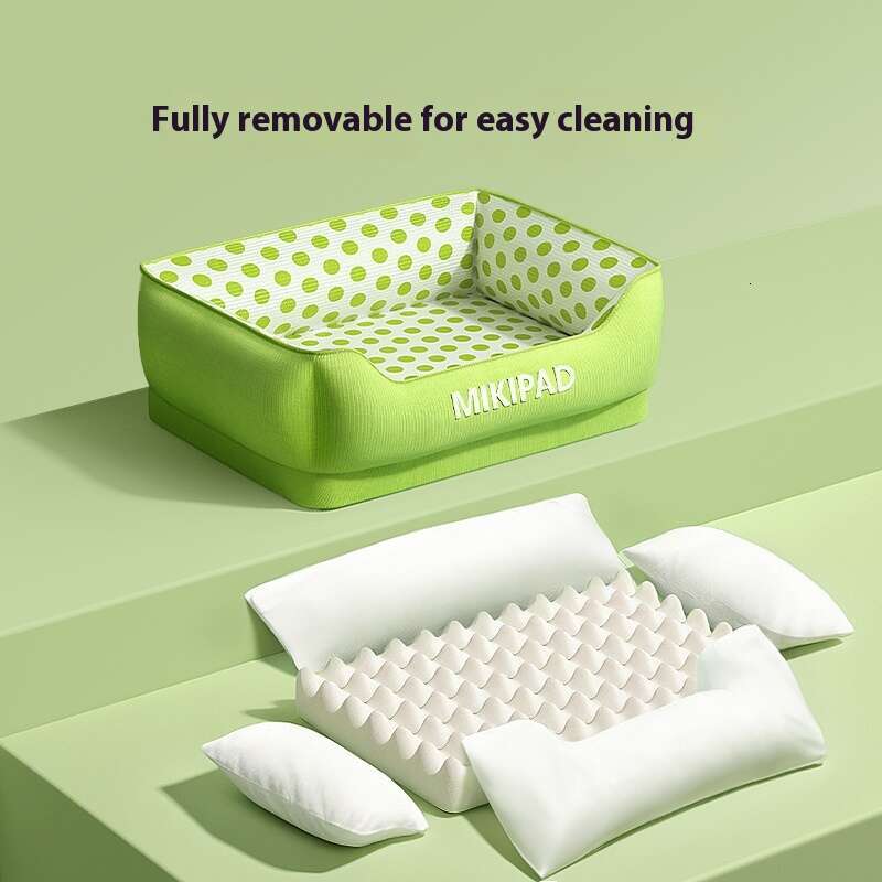 fourseason washable cooling gel pad for small dogs antibedsore moistureproof stainresistant pet cooling mat