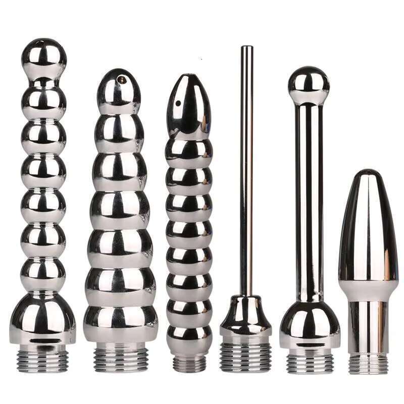 1set Enema Anal Douche Shower Cleaner with 3 Heads Anal Cleanser Enema Anal Cleansing Muslim Bidet Shower Anal Doucher