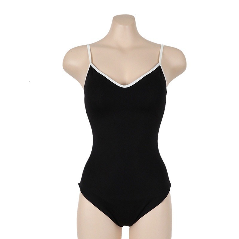One piece for women, sexy suspender bikini, spicy girl, slim fit and slimming, Instagram popular women's hot spring swimsuit