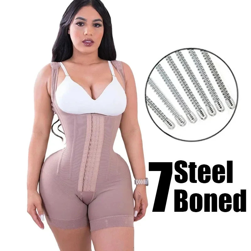 Bbl high compression stage 3 postoperative Faja Colombians clothing tight fitting body shape female abdominal fold 250430