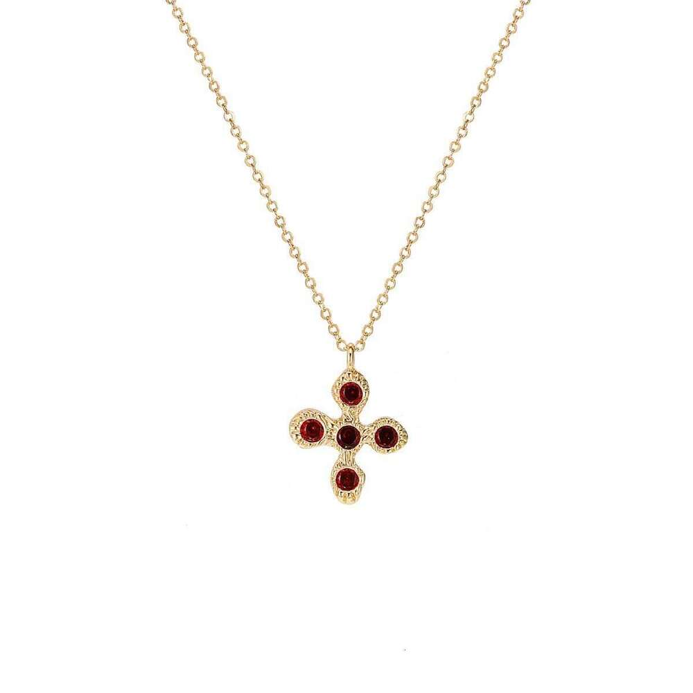 Designer jewelry for women Luxury necklace New Cross Vampire Halloween Pendant Necklace Clear High Praise Pendant Clavicle Mother's Day gift dail