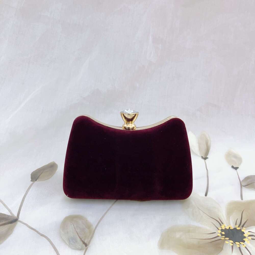 Dinner Bag New Velvet Dinner Qipao Style Socialite Handbag Party Evening Dress Banquet Bag KQ