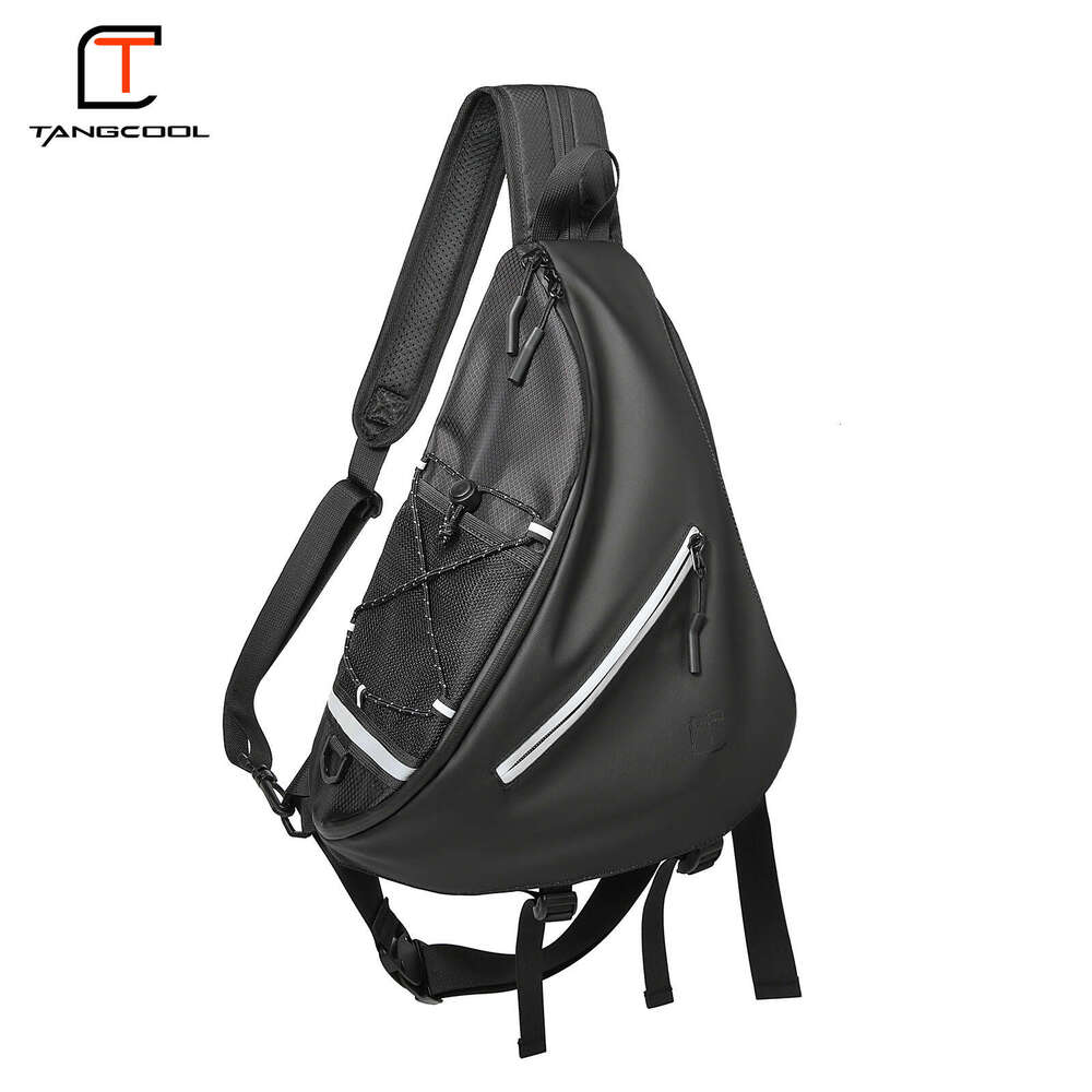 TANGCOOL new men's shoulder fashionable Oxford cloth unisex chest large capacity bow and arrow bag