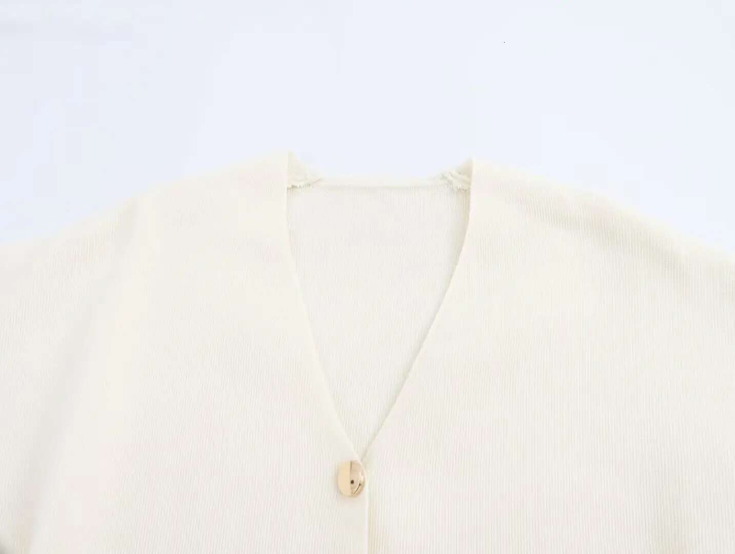 TRAF fashion Cropped for Short Sleeve Summer Cardigan Button Knit Sweaters Cardigans Women Knitwear Tops Woman fashion clothing women