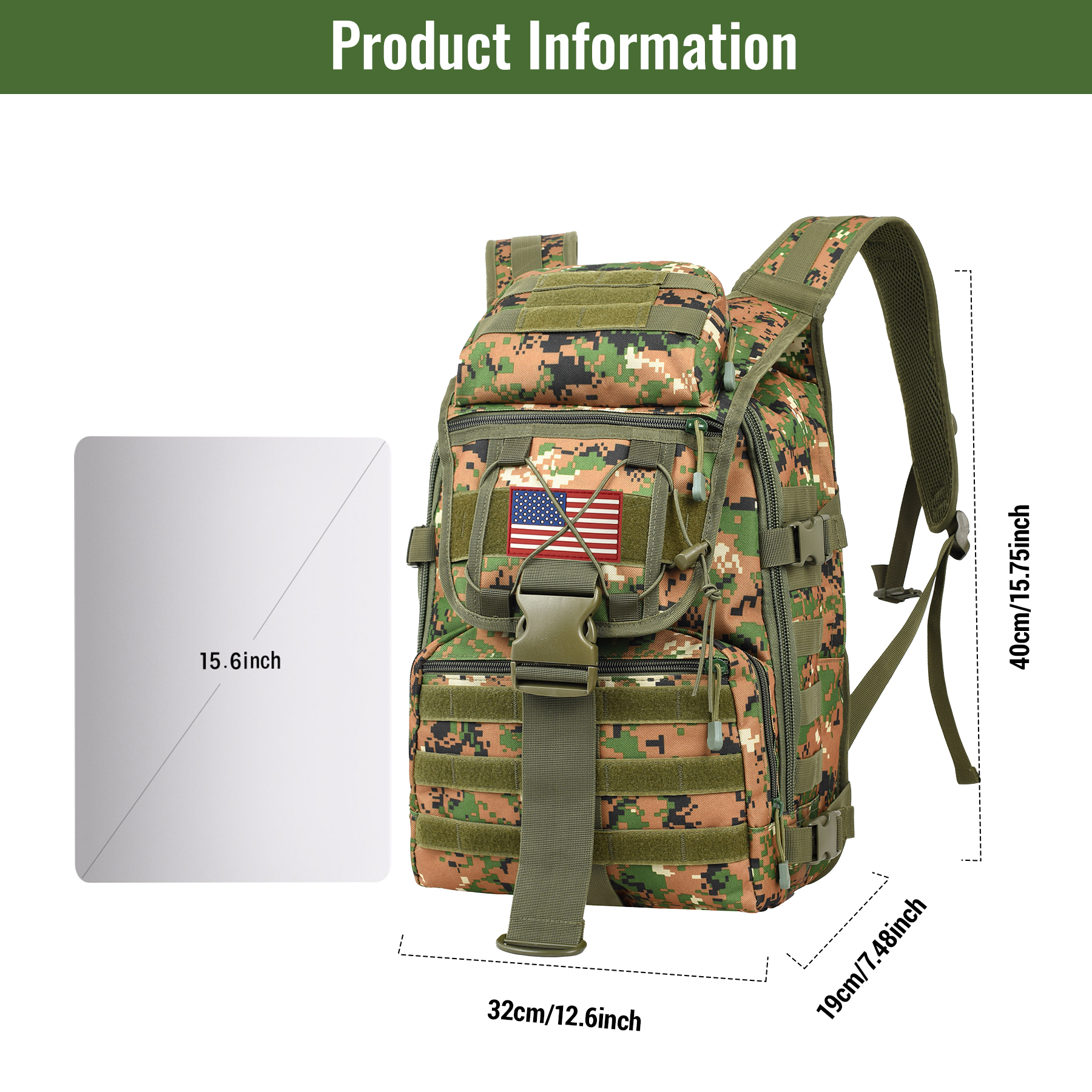 40l tactical assault backpack 900d militarygrade nylon molle system expandable rucksack for camping hiking field ops 17 laptop compartment hydration p