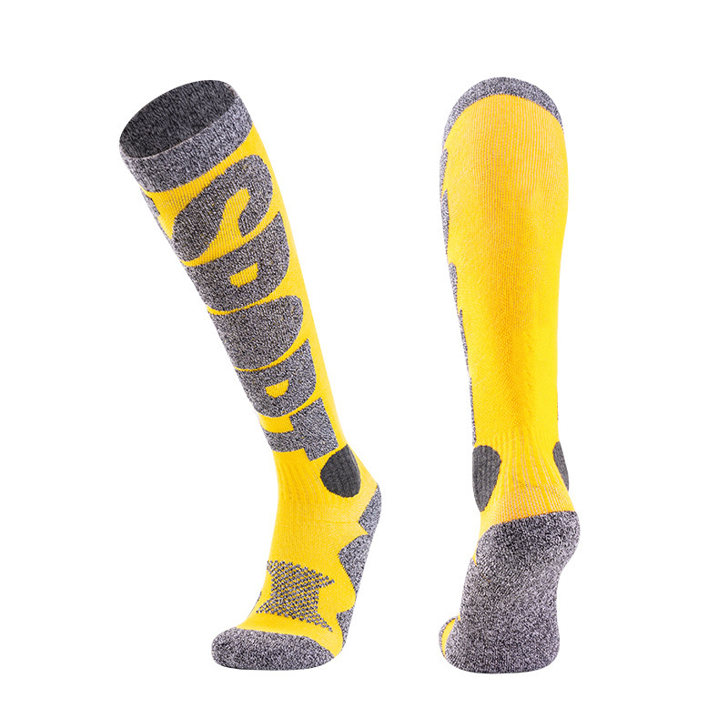 Skiing warm over the knee suitable for snowboarding, outdoor sports, long tube hiking socks, performance socks