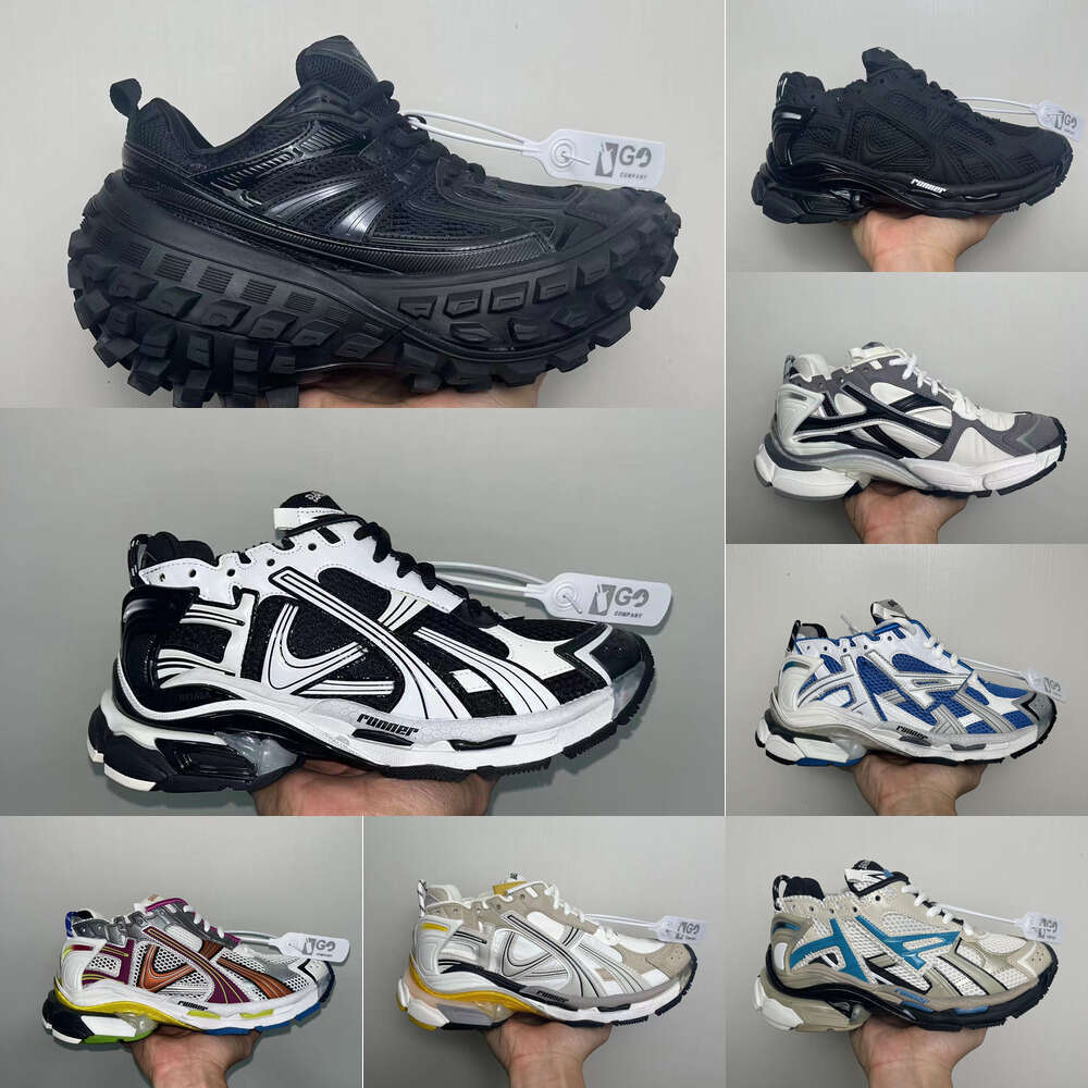 Top Defender Sneakers Designer 7.0 7.5 Summer 22 Women Men Tire Shoes Rubber Dad Chunky Sneaker Casual Fashion Mesh and Nylon Shoe