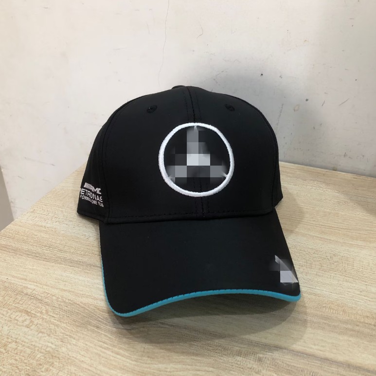 2025 NEW F1 racing motorcycle hats Team Mercedes-AMG AUDI BWM Marshmello mens and womens sports ball hat fitted Fashion mesh cap Youth trucker caps