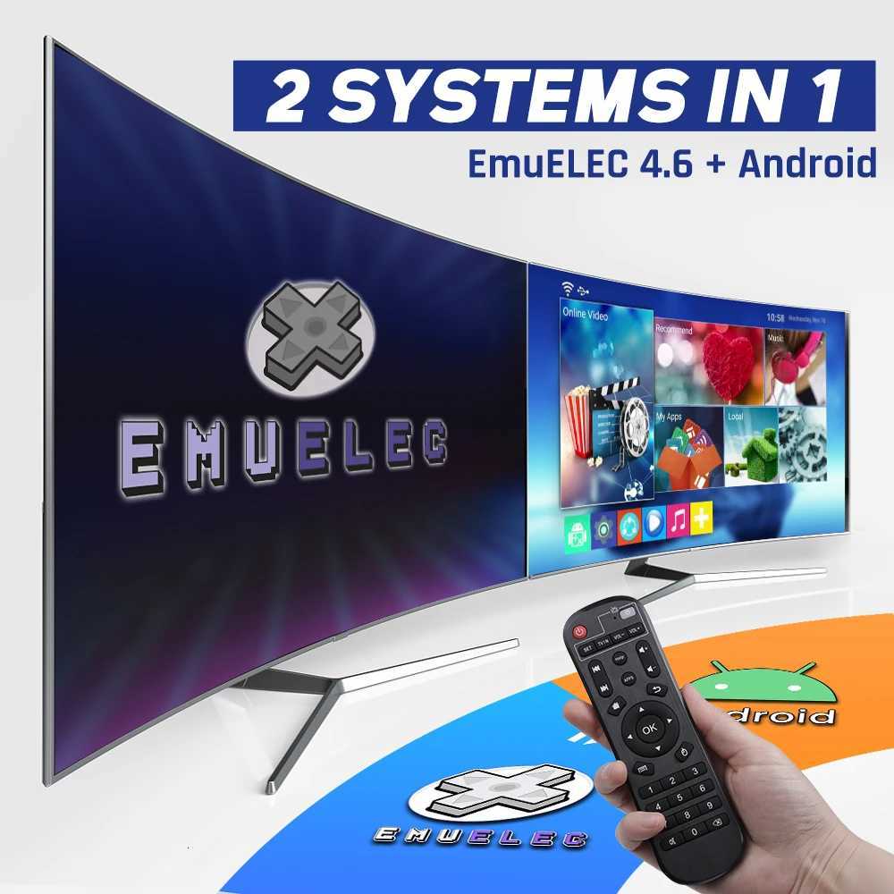 KINHANK Retro Video Game Console super Console X2 Pro with 90000 Video Games for DC/MAME/SS with Gamepad Kid Gift Game Box K251107