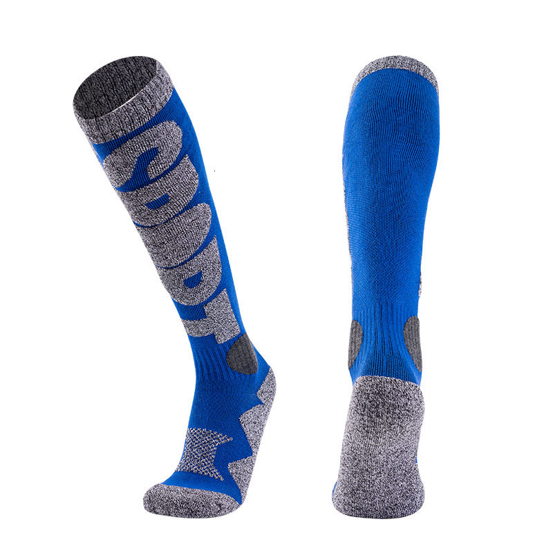 Skiing warm over the knee suitable for snowboarding, outdoor sports, long tube hiking socks, performance socks