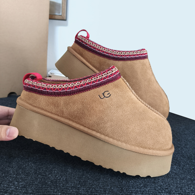 Designer Slippers Snow boots slippers Ultra Annual lux tasman0 Platform Women Men Fur Dermis Thick Chestnut Sand Mustard Seed Beige sandals TAZZ