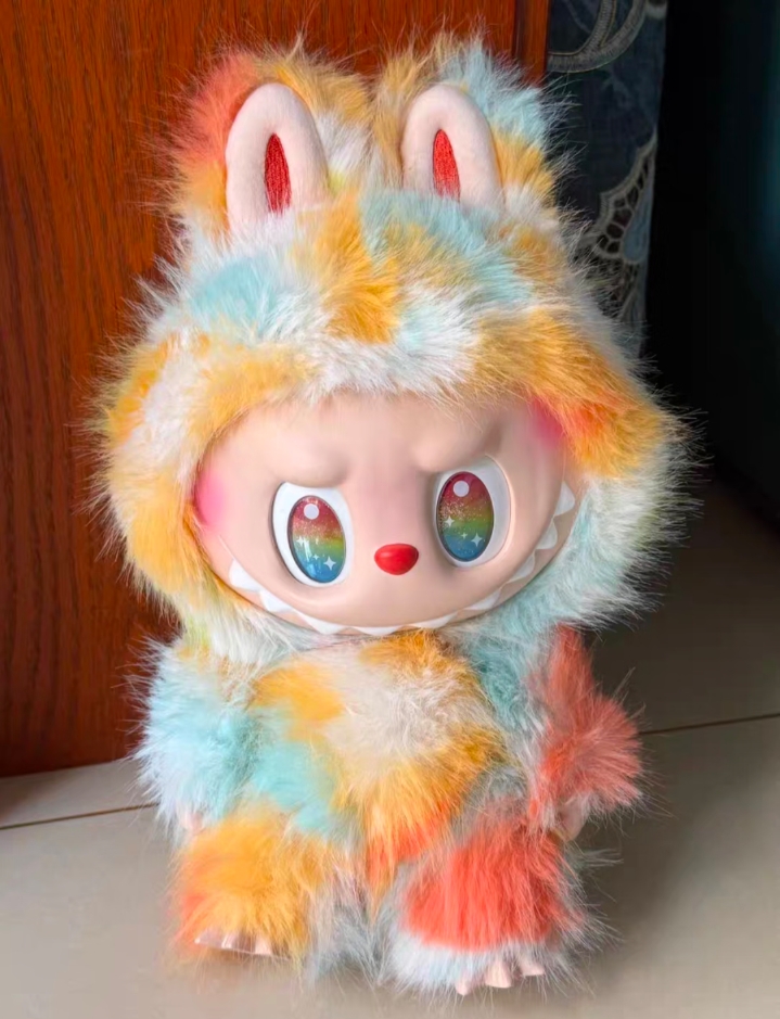 Changed Labubu 38Cm Doll Big Into Energy Series Rock The Universe 3.0 Vinyl Plush Dolls
