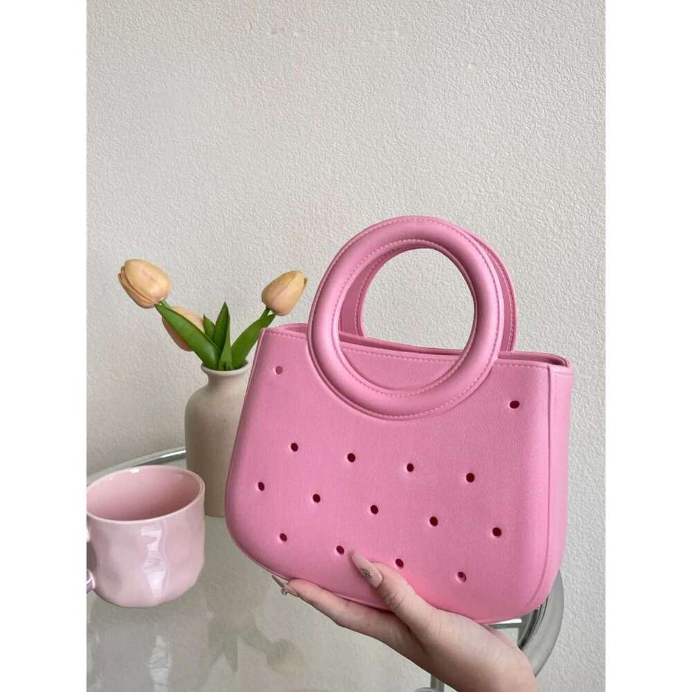 Waterproof Beach Bag Leisure DIY Colorful Fashion Sandproof Anti-Slip Handle EVA Handbags Travel Toiletry Storage Bags