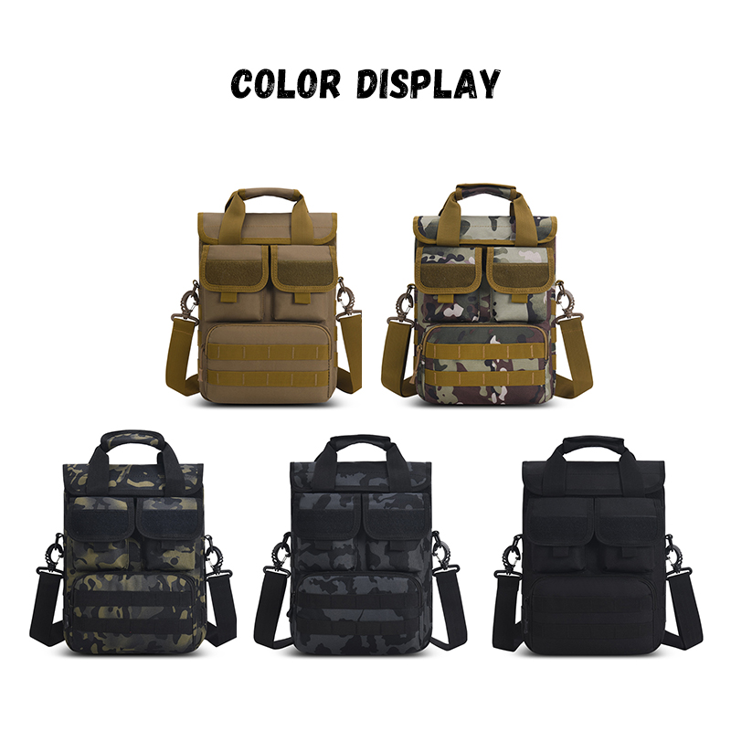 tactical messenger bag men molle sling pack briefcase gear handbags utility carry satchel 918