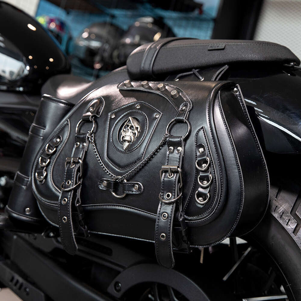 Punk style Harley hanging motorcycle rock modification bag suitable for multiple models