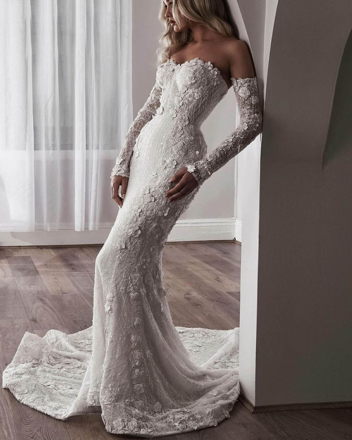 Luxury Summer Mermaid Wedding Dresses With Appliques Strapless Backless Party Plus Size For Special Occasion Custom Made vestido de novia