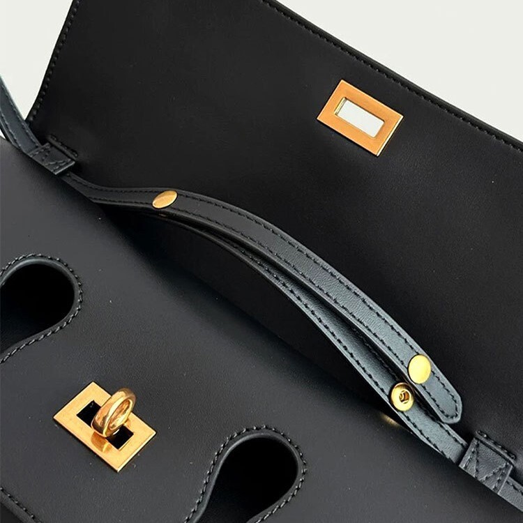 designer bag Handbag female office worker fashionable temperament handbag simple texture shoulder bag Wallet storage bag