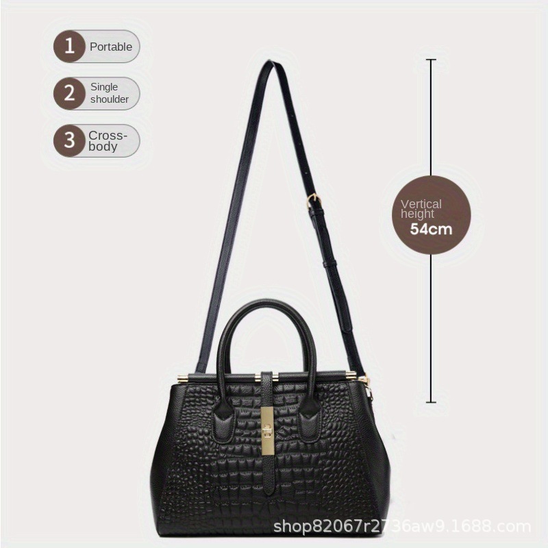 Versatile women's middle-aged mother tote bag, new fashionable and atmospheric handbag