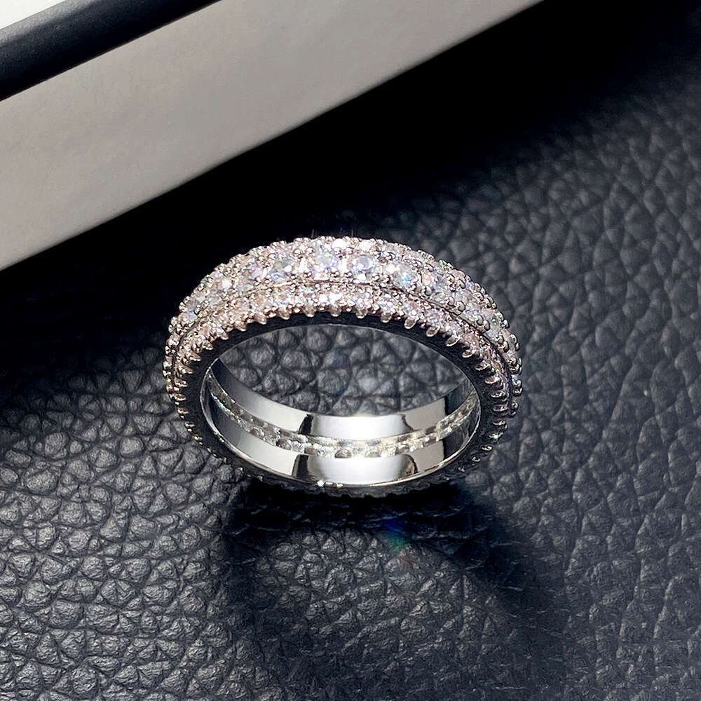 Designer Ring for Men and Women 18k Gold Diamond Zircon Ring Couple Ring Jewelry Gift