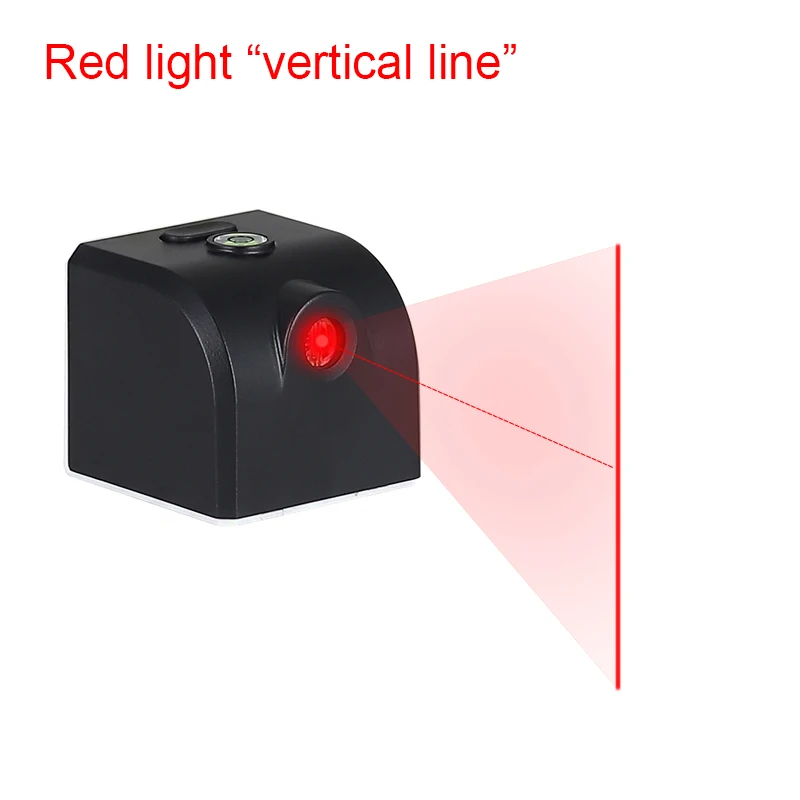 wholesale Mini Laser Level - Horizontal/Vertical Cross Lines, Super Powerful Green, USB Charge Magnet Fixation, Portable 2-Line Locator