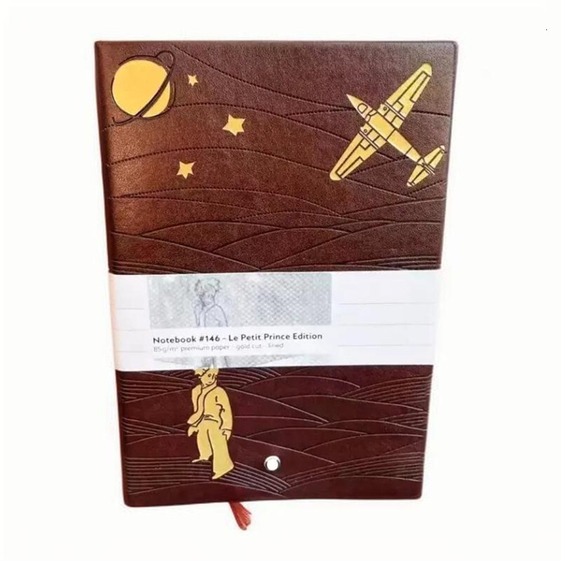 Wholesale Notepads 146 Notepads Hot Sell Black /blue Leather Cover Agenda Handmade Note Book Luxurs Periodical Diary Business Notebook F54