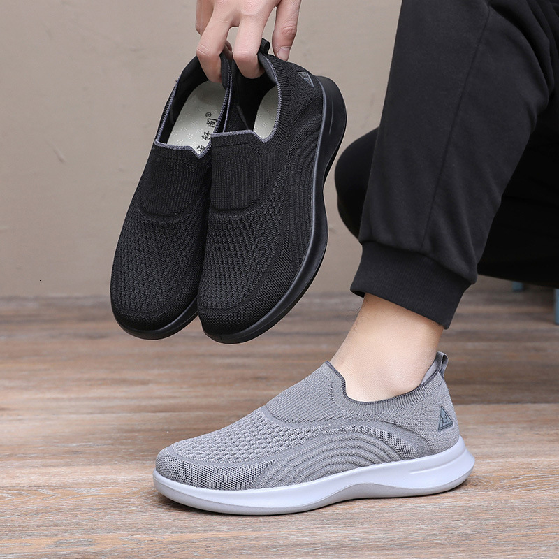 Spring And Autumn New For Casual Soft Soled Wear Resistant Single Versatile One Step Stepping Men S Dad Shoes Ddmysaturn