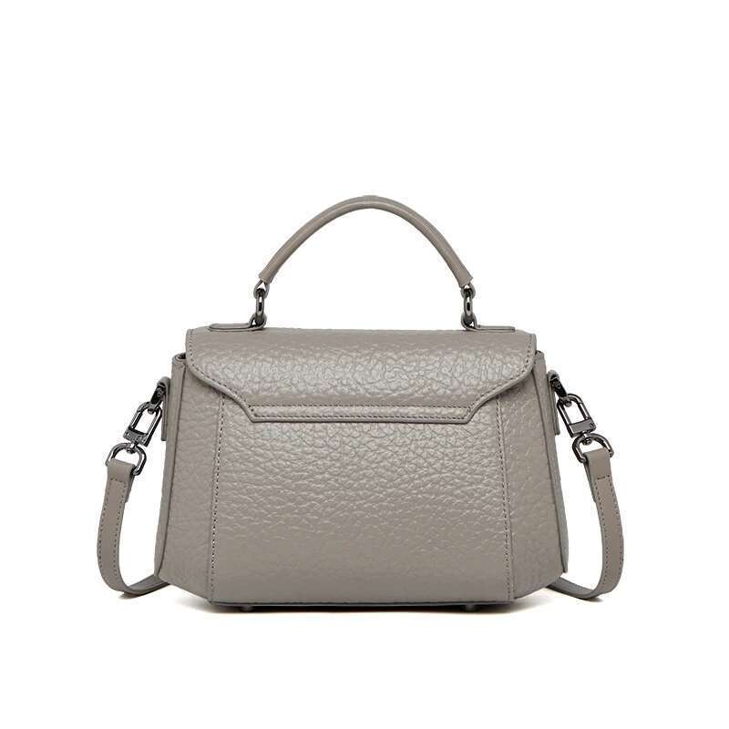 2025 New ZOOLER First Cow Handbag Woman Shoulder Bags Genuine Leather Black Purses Luxurious Fashion Girl#YC518