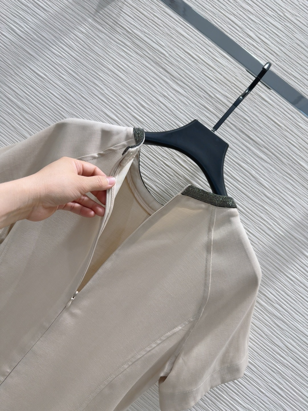 2025 flax dress Fashion Week Show Customized Fashion Tailored clothing womens Fashion Paris.M348