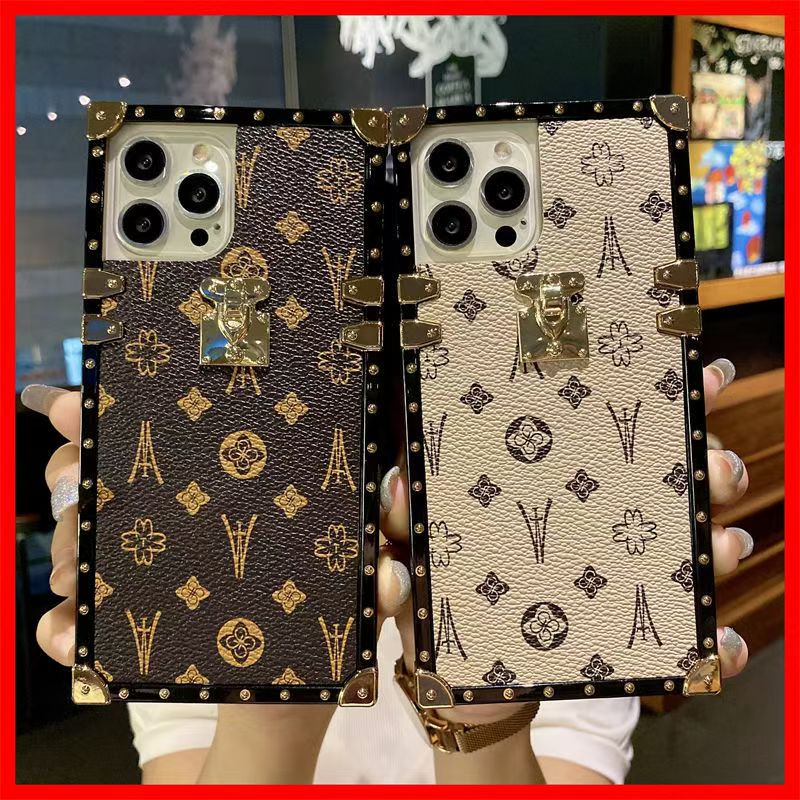 Designer Phone Case For iPhone 16 15 14 Pro Max 14 plus 13 12 Mini 11 XR XS XSMax 8P Case Samsung Galaxy S25 Ultra S24 Plus S23 S22 S21 S20U NOTE 10 20 ultra Square Mobile Cover