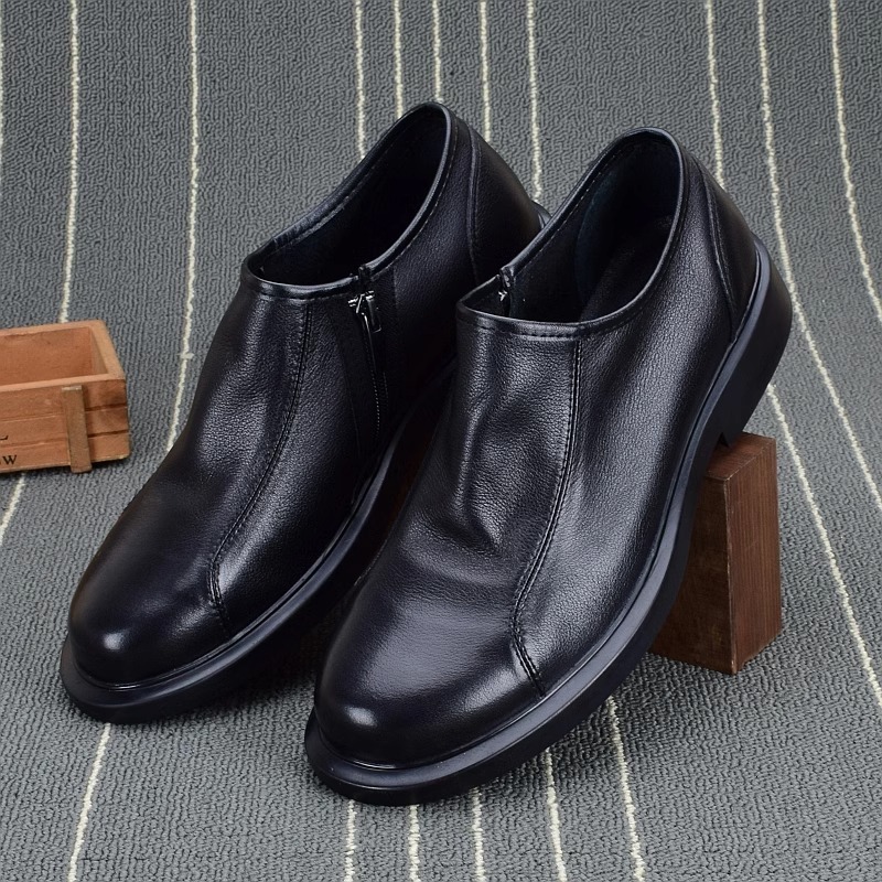 Mens Classic Retro Western Cowboy Boots Embossed Leather Mens Fashion Embroidery Mid-Calf Boot Casual Shoes for Men 250106