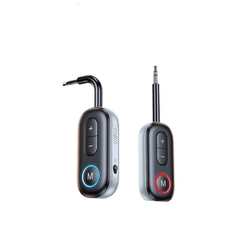 New Private Model 5.4 HiFi Sound Quality Bluetooth Adapter Receiver Transmitter AUX 2-in-1 Car Airplane Fitness