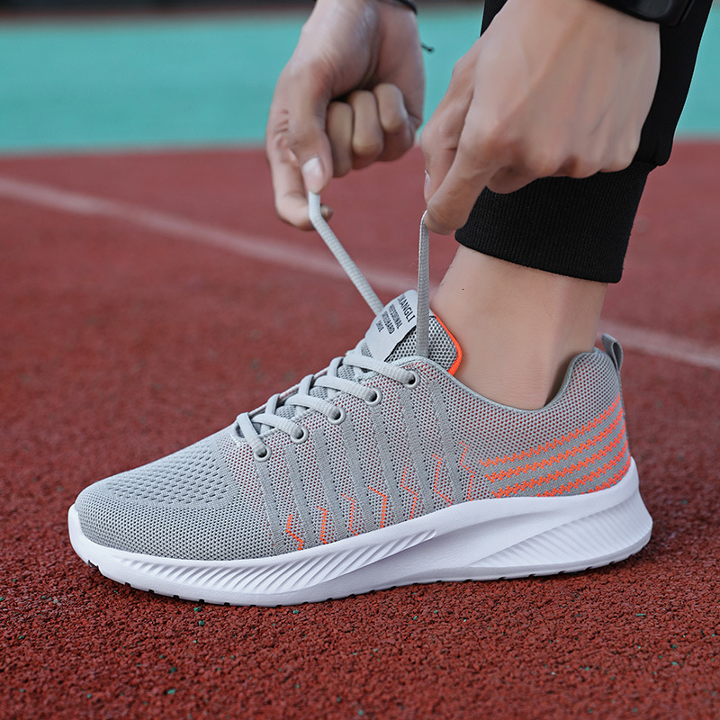 Mesh Breathable Sports Soft Lightweight Running Men S Thick Sole Comfortable Casual Travel Shoes Ddmysaturn