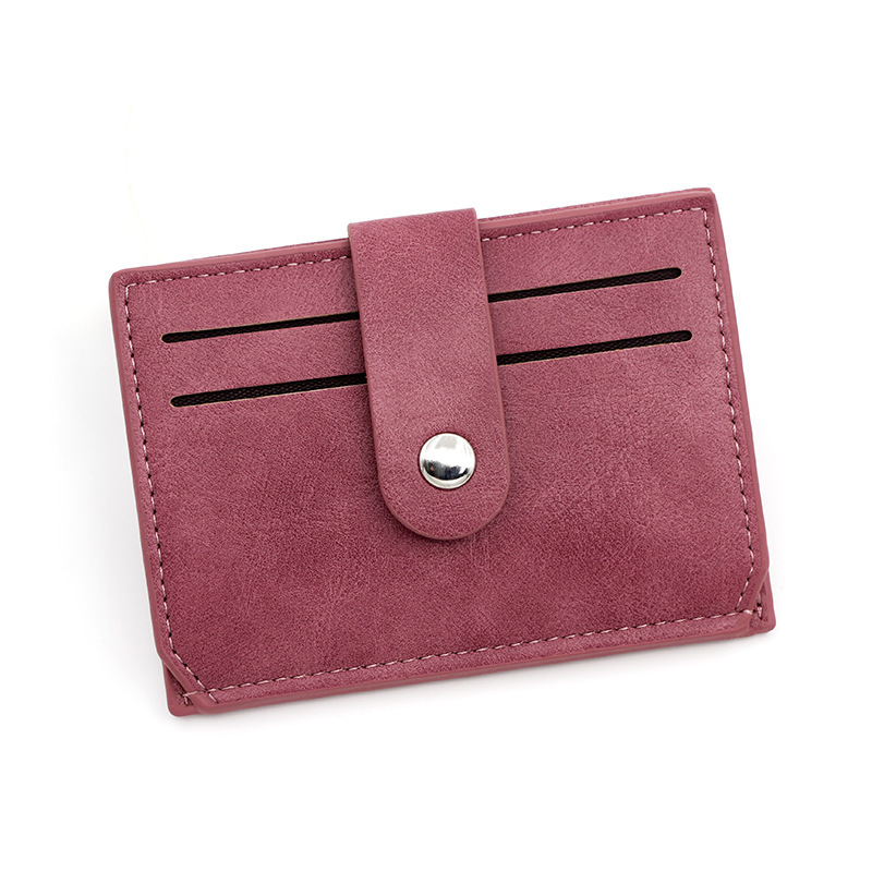 Designer Wallet Trendy Letter Multi Color Buckle Thin Portable Small Bag With Multiple Slots Card Holder Zero Wallet Luxury Wallet Key Pouch