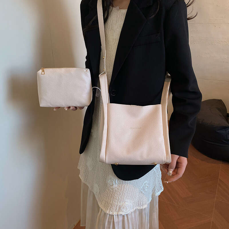 high end niche vegetable basket womens 2025 summer new trendy fashionable bucket bag versatile mother and child bag