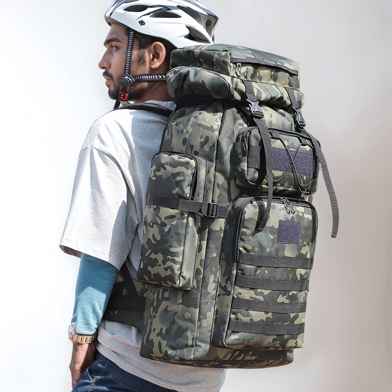 tactical hiking backpack tactical multipurpose camouflage pattern hiking backpack multiple compartments versatile storage outdoor backpack for travel 