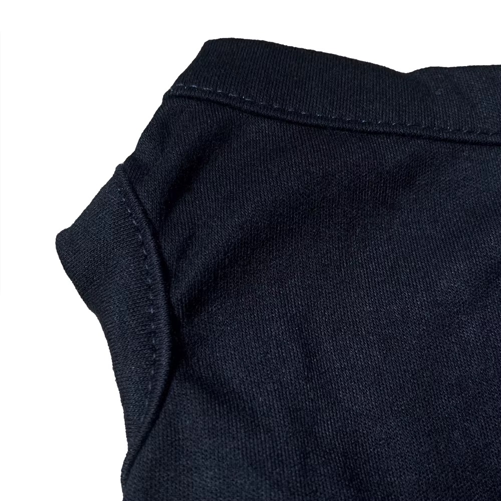 Simple Dog Clothes Soft Cotton Puppy Vest with Imitating Design Letter Print for Pet Dogs Cats, Summer Dog T-Shirts Apparel Sleeveless Breathable Dog 