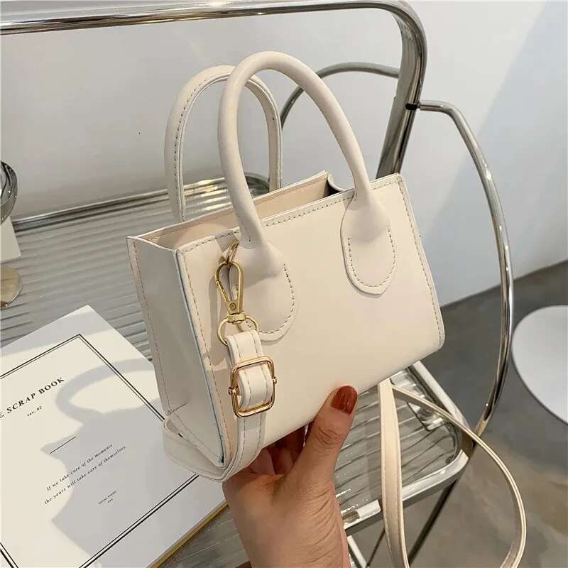 Yogodlns Vintage Mini Crossbody Women PU Leather Small Messenger Elegant Shoulder Bag Designer Handbag Casual Lady Purse