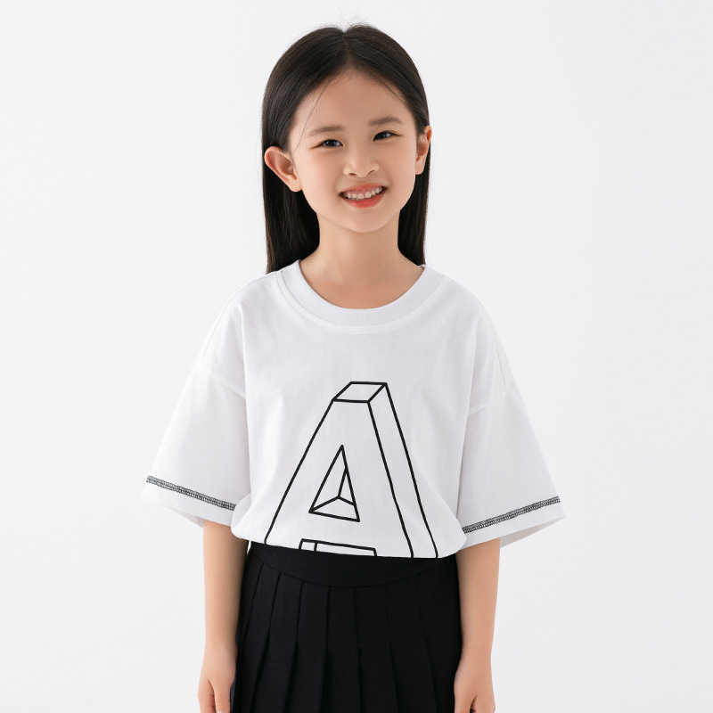 Ek Childrens Clothing Simple and Versatile Boys Pure Cotton Short Sleeved Tshirtw Ithv Isiblet Hreadm Ids Izec Hildrenss Tylisha Ndp Ersonalizedt Opt 