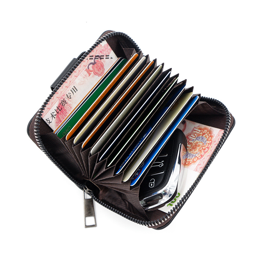 Designer Wallet Fashionable Draw Men S Magnetic Buckle Organ Large Capacity Bag Card Cover Driver S License Clip Coin Purse Luxury Wallet Key Pouch