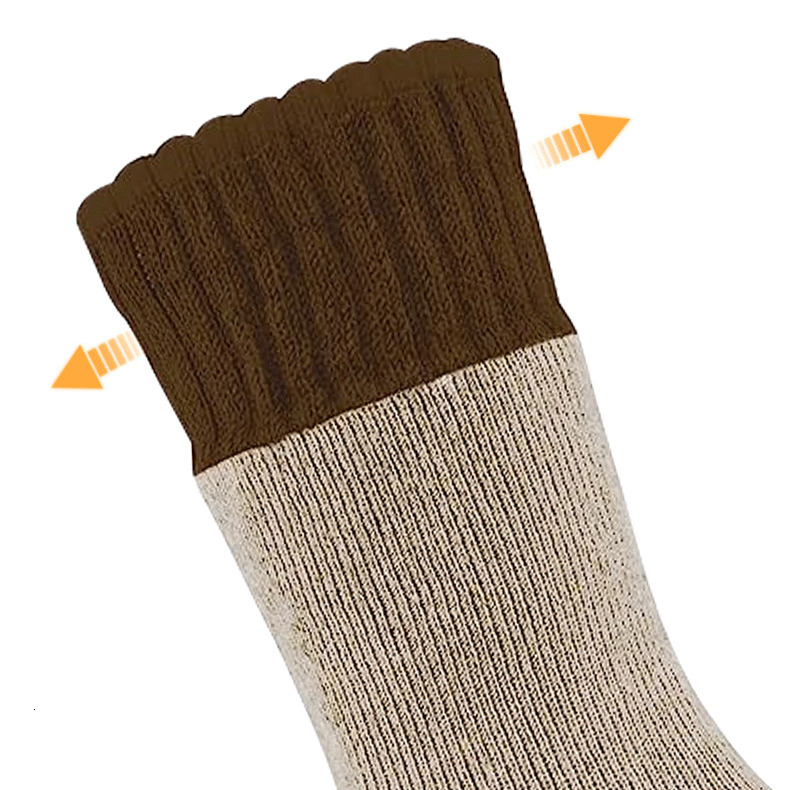 Merino wool mid tube cashmere towel bottom sports outdoor hiking socks, thickened skiing socks