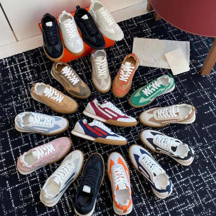 Technical Canvas & High Quality Daily Wear Casual Walking casual shoe Excellent Men Jet Sneaker Shoes Suede Leather Runner Sports Goatskin Trainer Man Party Dress