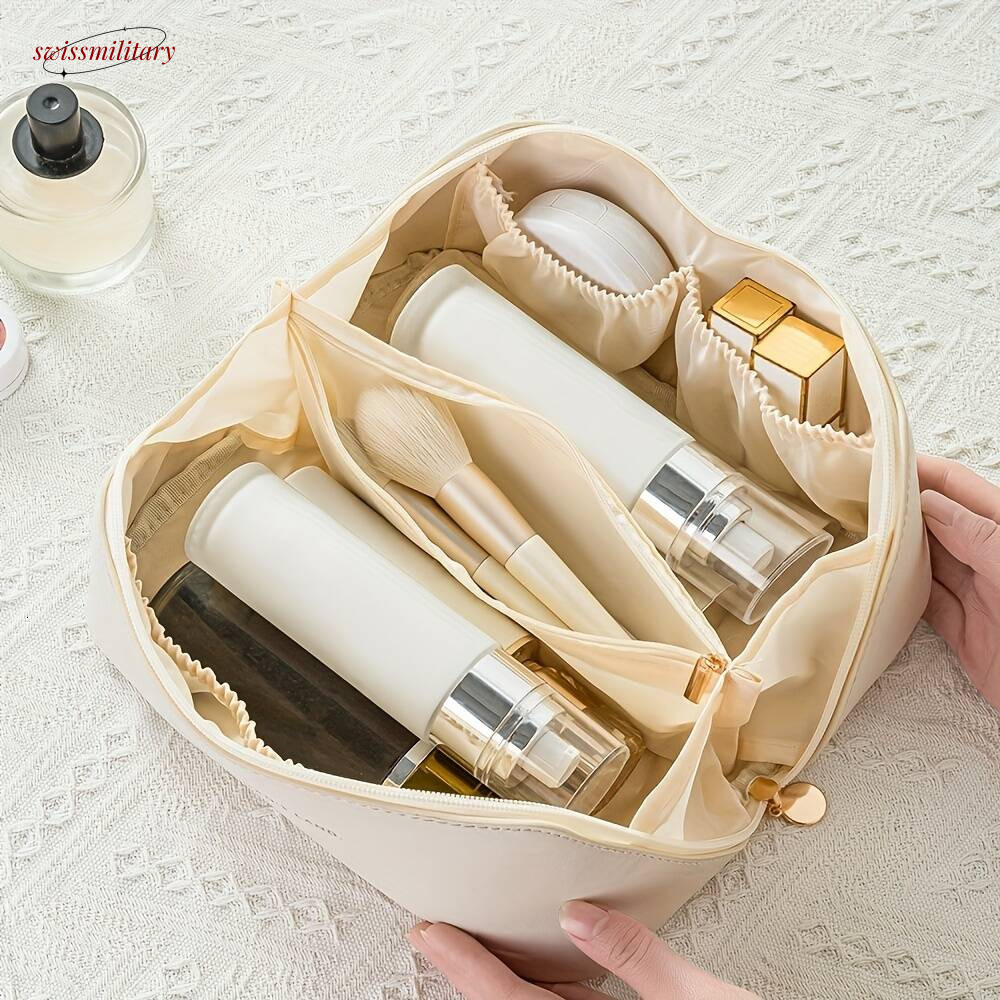 Makeup Organizer Female Toiletry Kit Bag Make Up Case Storage Pouch Luxury Lady Box, Cosmetic Bag, Organizer Bag For Travel Zip swissmilitary