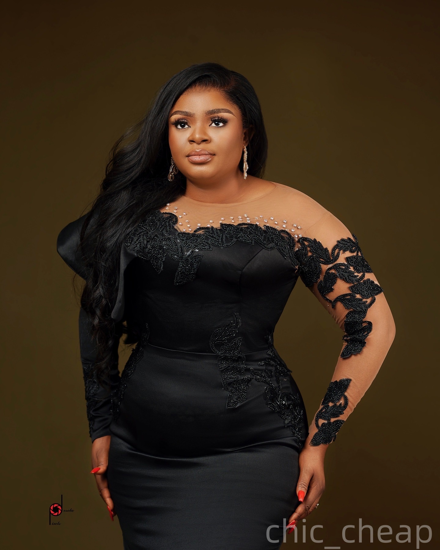 Mermaid Black Plus Size Prom Dresses 2025 Lace Crystals Satin Elegant Evening Formal Party Second Birthday Engagement Gowns Dress For Special Occasion
