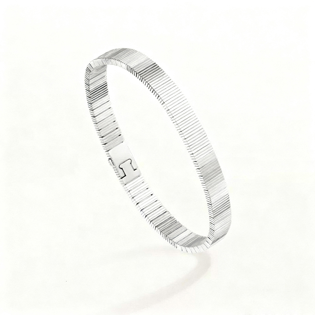 Silver Thread Bracelet Womens Luxury Designer Bracelet Top S925 Silver 18K Gold Plated Classic Striped Bracelets High-end Wedding Jewelry 3 Colors Red Box Packing