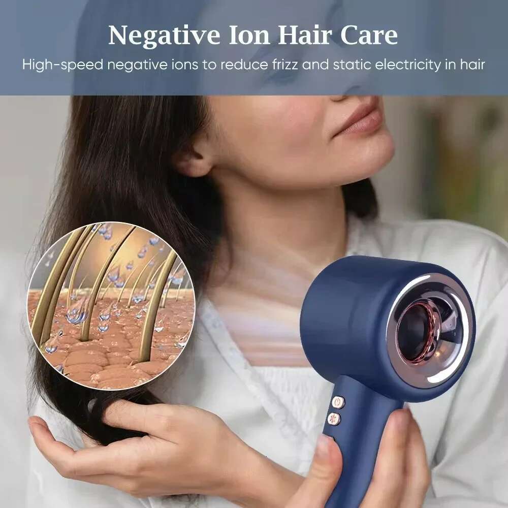 Tinsol Super Leafless 220v Professional Negative Ion Dryer 1600w Quick Dry Travel Home Hair Styler Blow drier