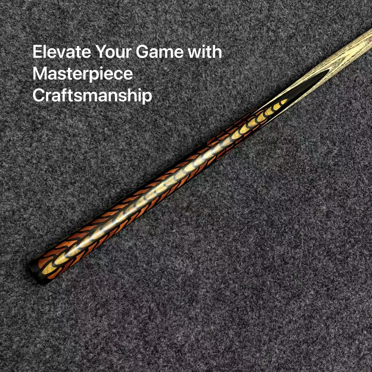 Billiards Cue sticks Nine-Ball Snooker Pool Table - British Style with American Features handmade inlay, handmade cue stick, 10.2mm-10.4mm.