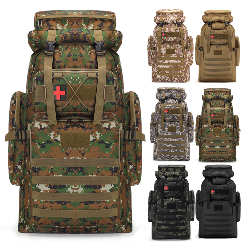 tactical hiking backpack tactical multipurpose camouflage pattern hiking backpack multiple compartments versatile storage outdoor backpack for travel 